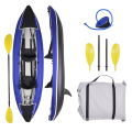 Avanzada de alta calidad Inflable Single Seat Drop aguja kayak kayak plegable inflable individual